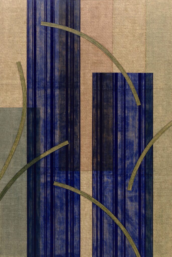 Afterimage, 2024, oil on canvas, 194x130cm