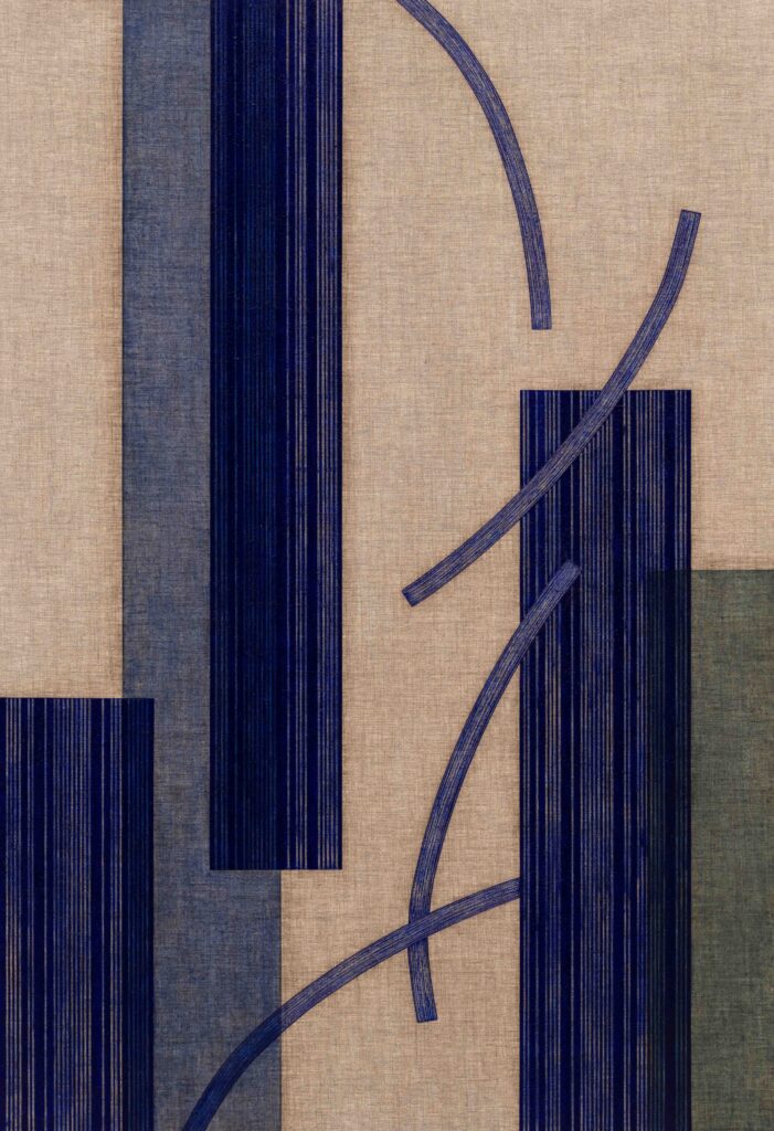 Afterimage, 2023, oil on canvas, 130x89.5cm