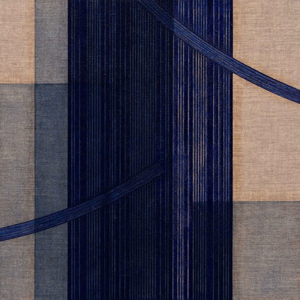 Afterimage, 2021, oil on canvas, 60.5x60.5cm