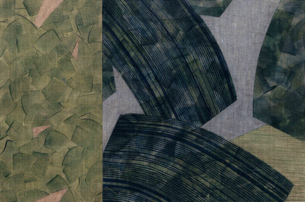 Baramkkot, 2025, oil on canvas, 60.5x91cm