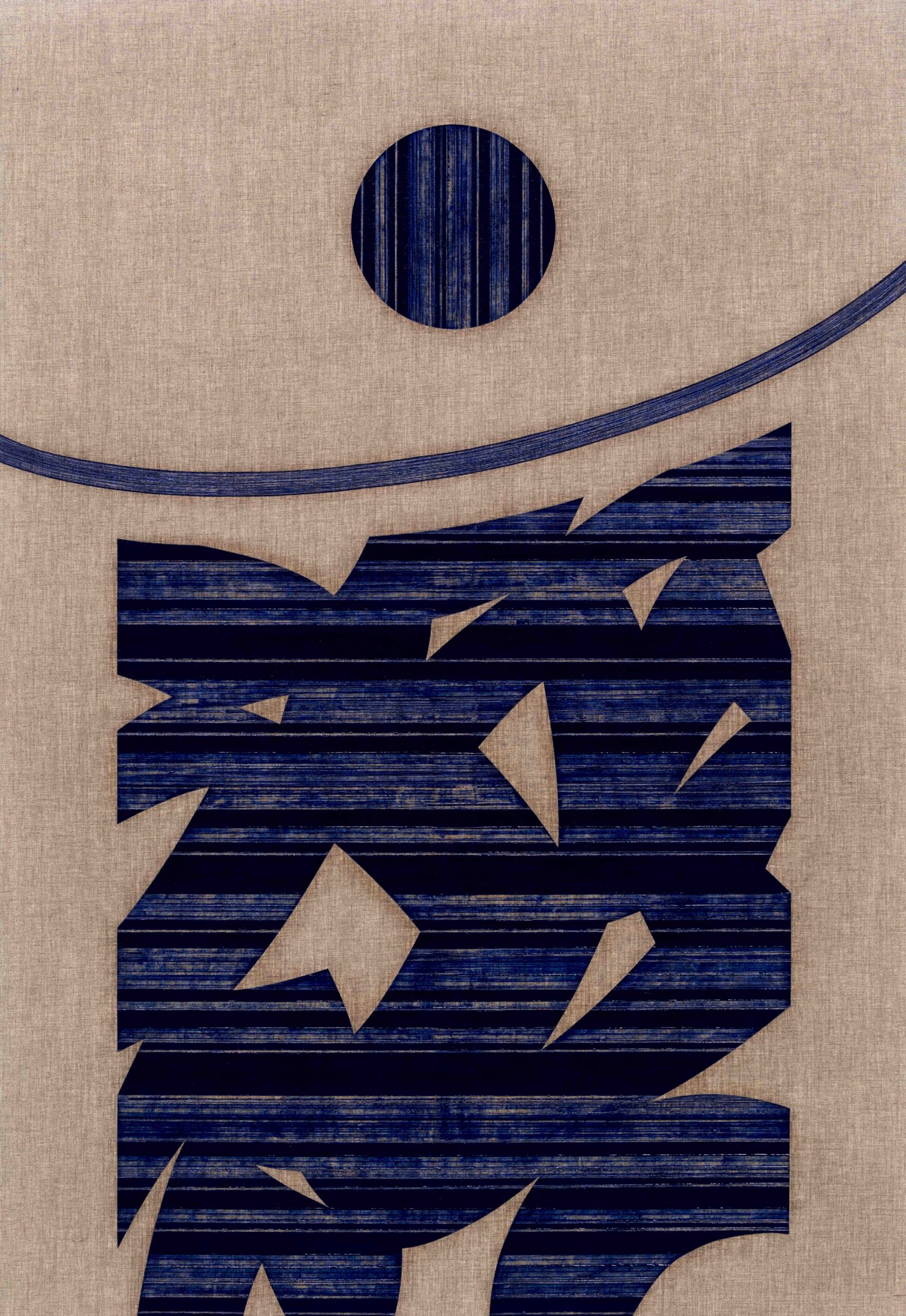 The Blue Flower[Reminiscences], 2021, oil on canvas, 162x112cm