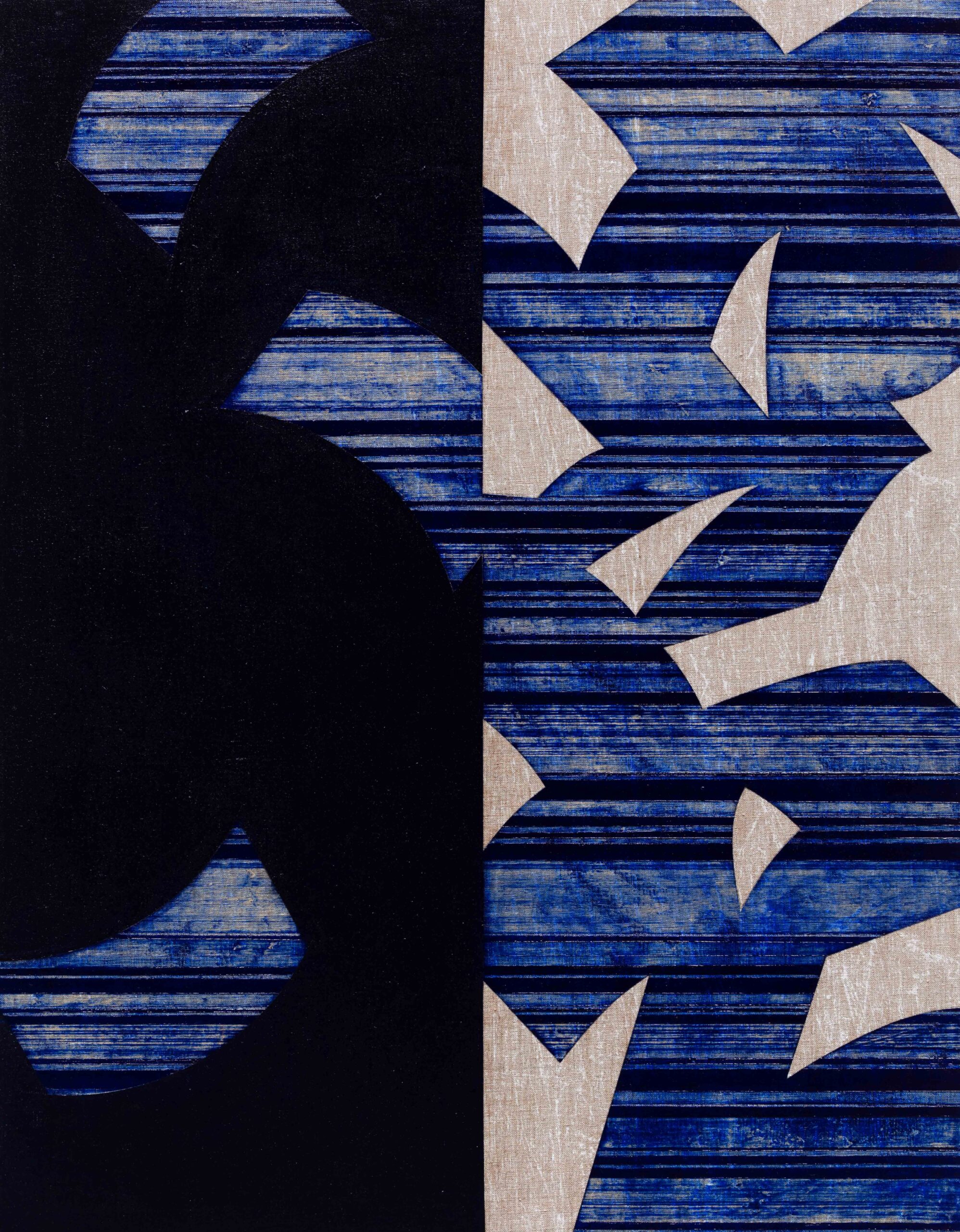 The Blue Flower[Untitled], 2020, oil on canvas, 116.5x91cm
