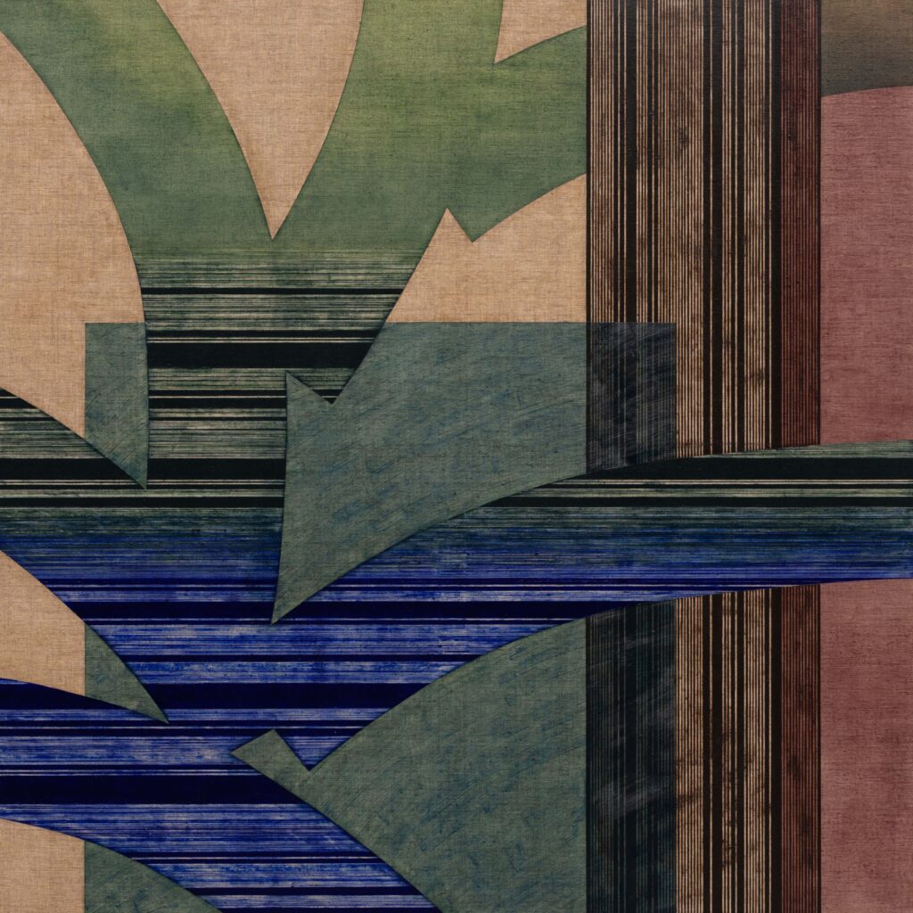 Wind-Infused, 2026, oil on canvas, 150x150cm