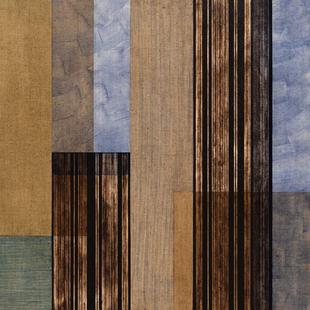 Afterimage of Wind, 2025, oil canvas, 73x73cm