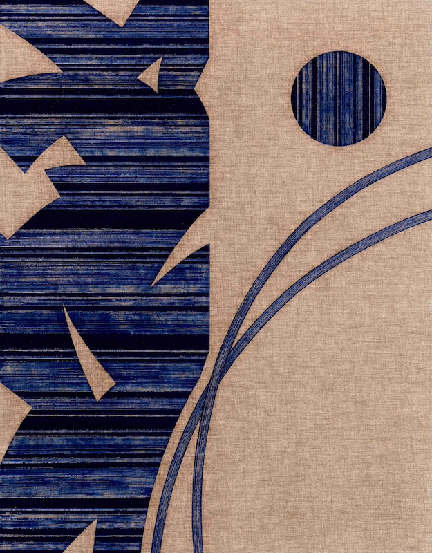 The Blue Flower[Remembrance], 2021, oil on canvas, 116.5x91cm